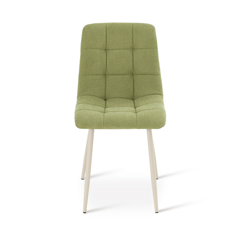 Mesa de Comedor Redonda Tilly y 4 Silla de Comedor Aoife [Conjunto de Comedor]