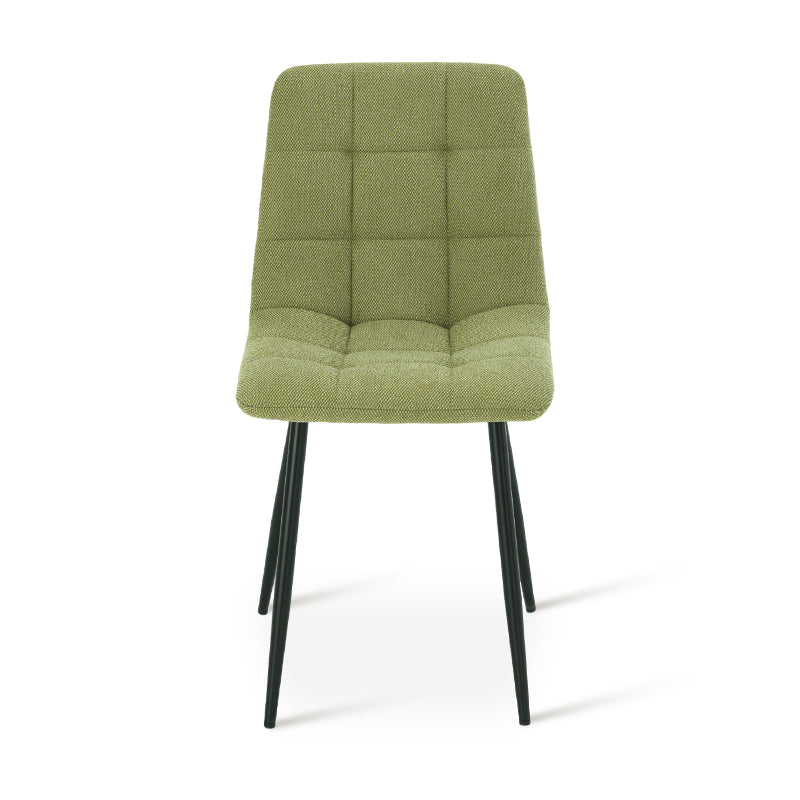 Silla de comedor Aoife [Juego de 2] [Tejido efecto lino]