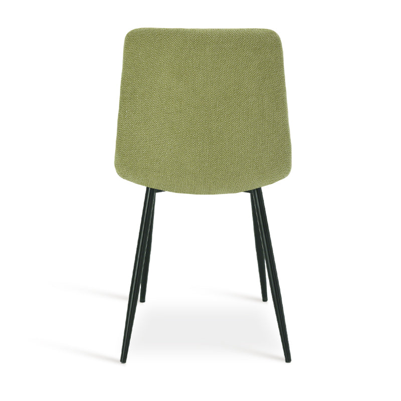 Silla de comedor Aoife [Juego de 2] [Tejido efecto lino]