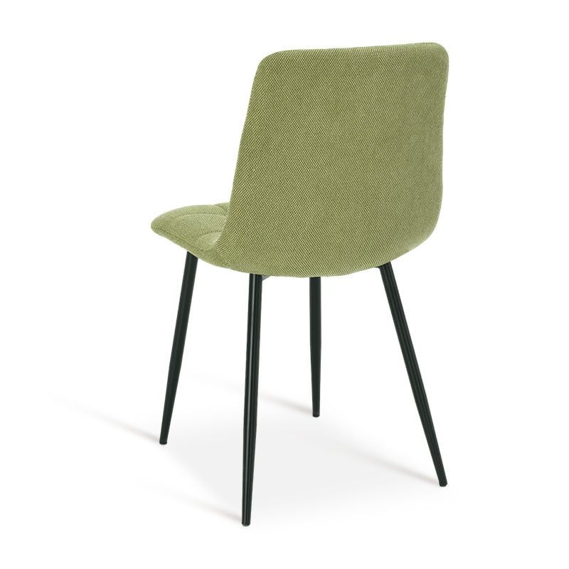 Silla de comedor Aoife [Juego de 2] [Tejido efecto lino]