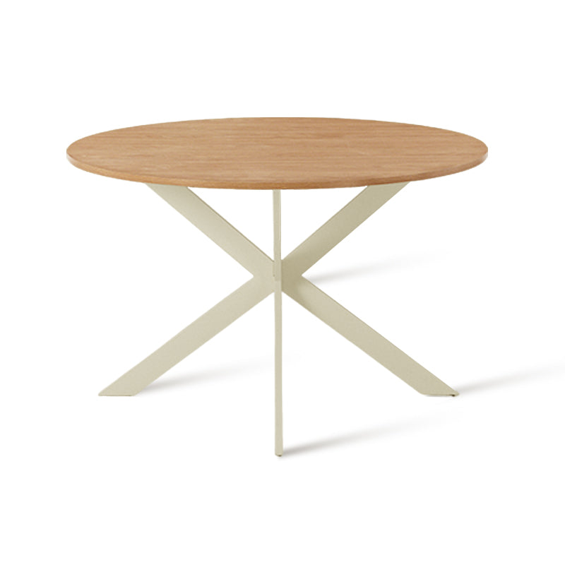 Mesa de Comedor Redonda Tilly y 4 Silla de Comedor Aoife [Conjunto de Comedor]