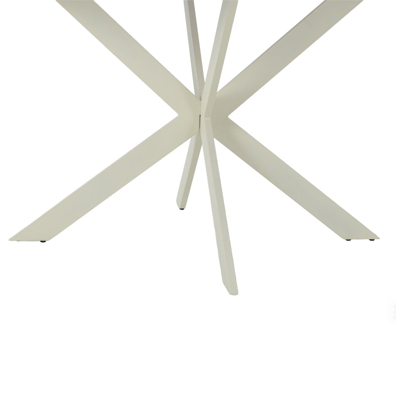 Mesa de comedor redonda Tilly [color madera] [120 cm]
