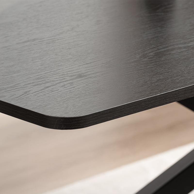 Mesa de Comedor Rectangular Thalia [Madera negra] [180 cm]