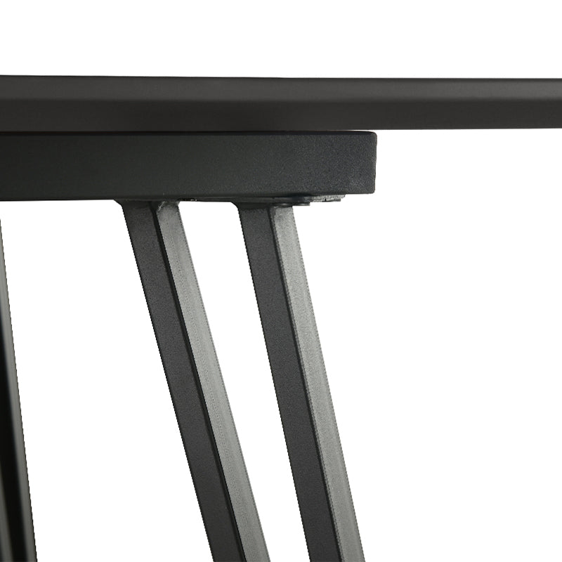 Mesa de comedor rectangular Fareeha [Tono madera] [160 cm]