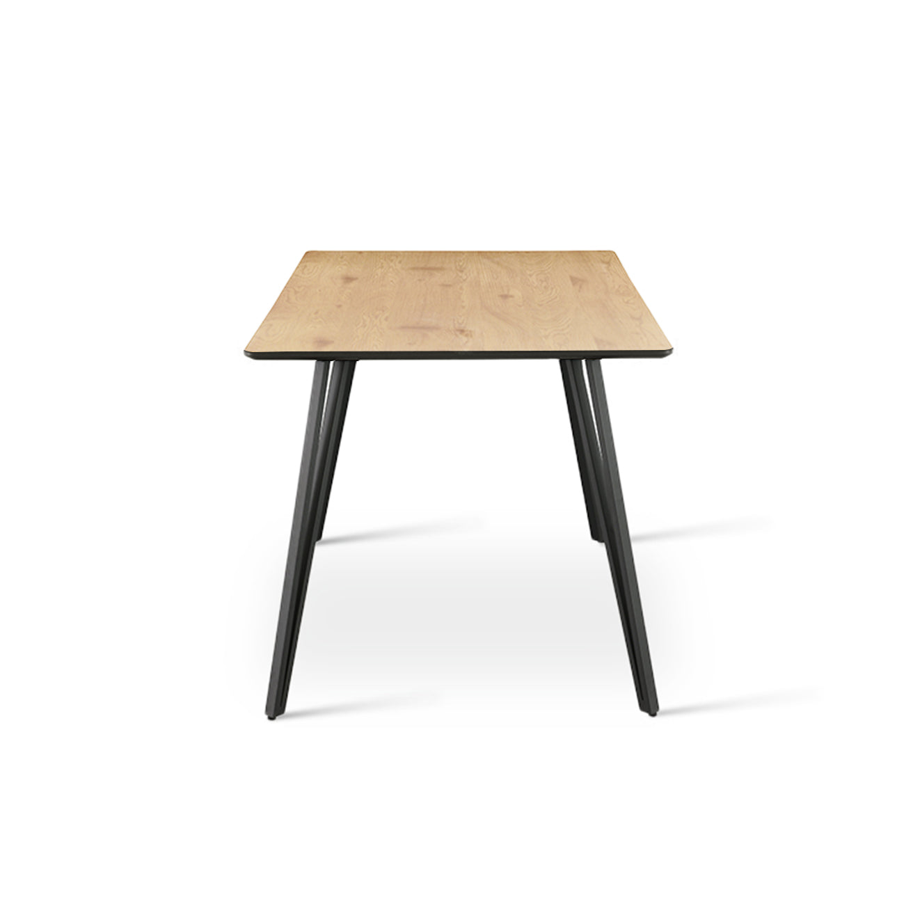 Mesa de comedor rectangular Fareeha [Tono madera] [160 cm]