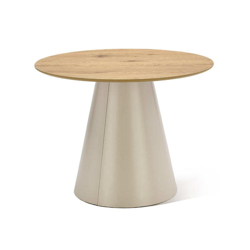 Mesa de Comedor Redonda Elowen [Gris] [100 cm]