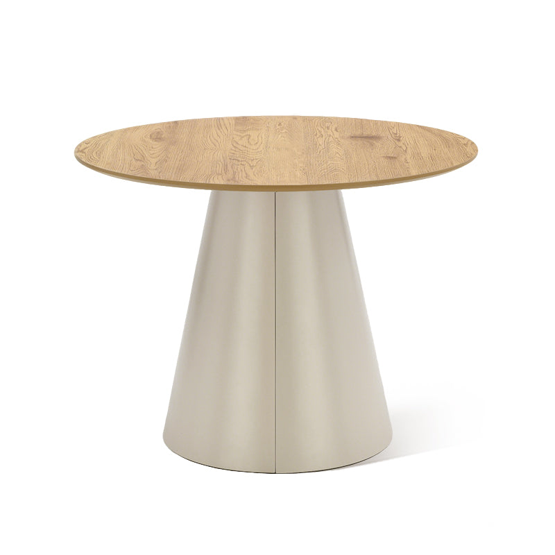 Mesa de Comedor Redonda Elowen [Gris] [100 cm]