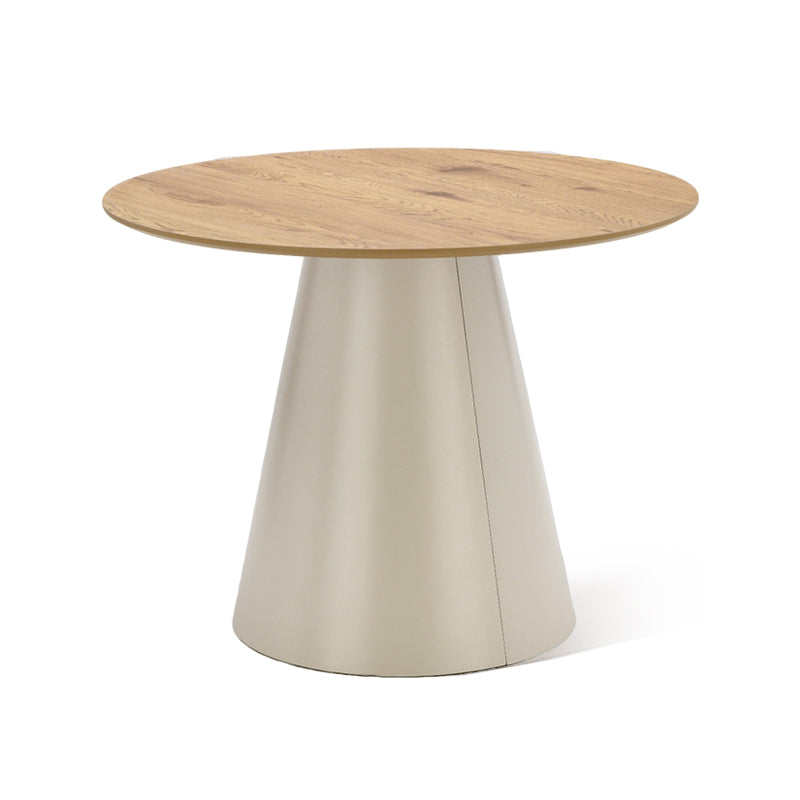 Mesa de Comedor Redonda Elowen [Gris] [100 cm]
