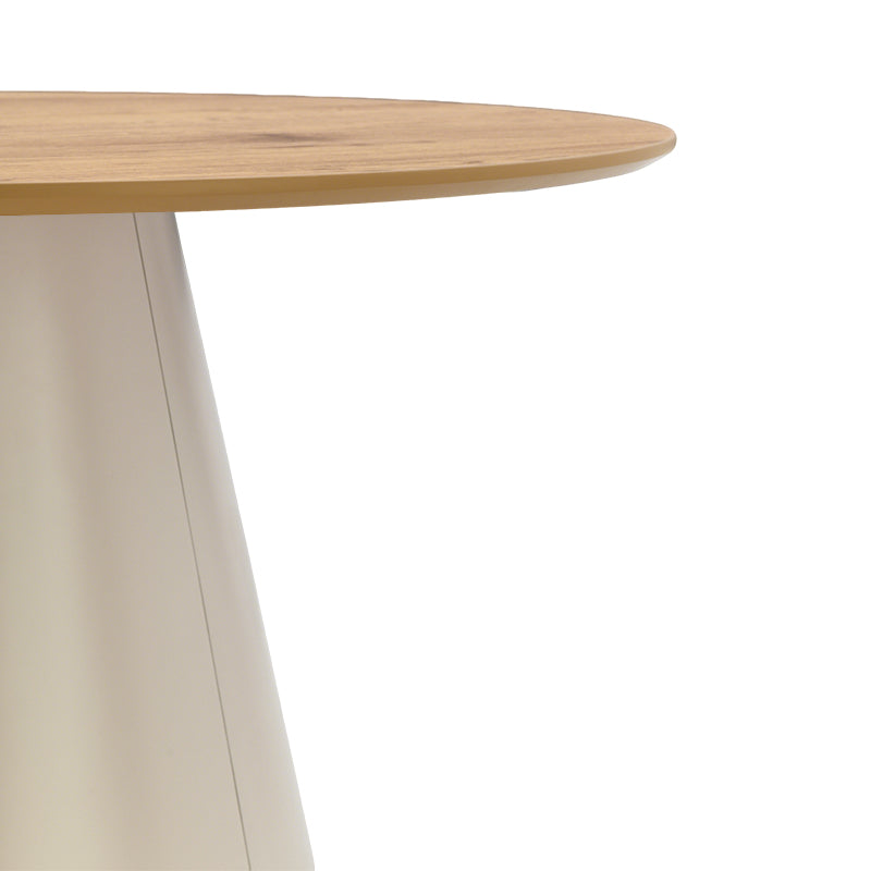 Mesa de Comedor Redonda Elowen [Gris] [100 cm]