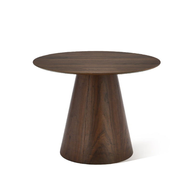 Mesa de Comedor Redonda Elowen y 4 Sillas de comedor Karin [Conjunto de Comedor]