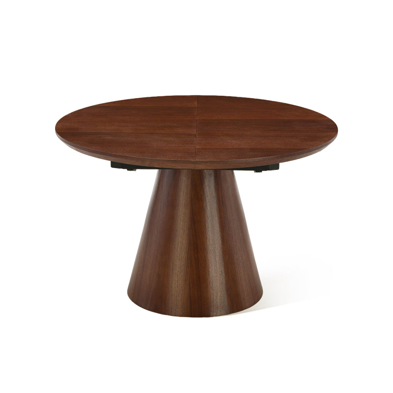 Mesa de comedor redonda extensible Jude [120-160 cm]