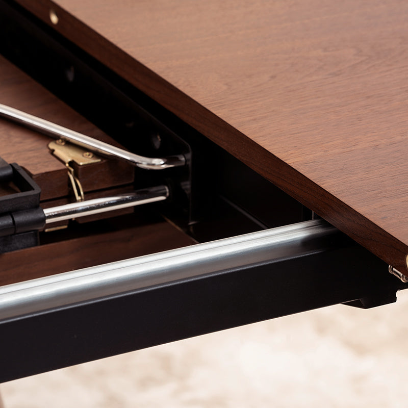 Mesa de comedor redonda extensible Jude [120-160 cm]