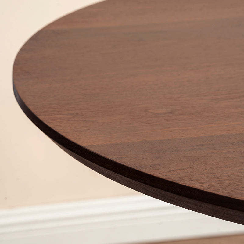 Mesa de comedor redonda extensible Jude [120-160 cm]