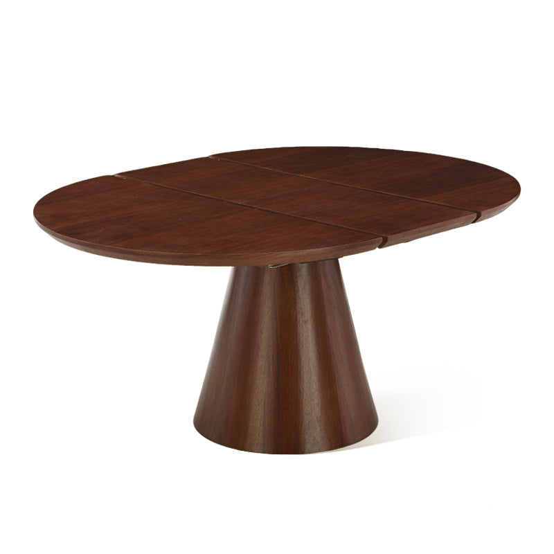 Mesa de comedor redonda extensible Jude [120-160 cm]