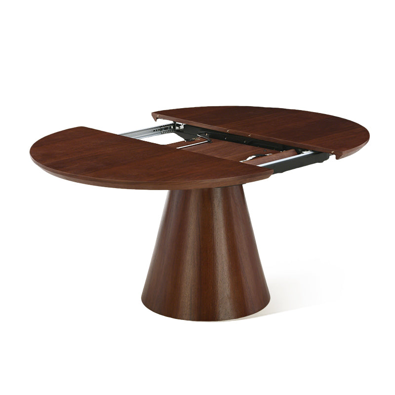 Mesa de comedor redonda extensible Jude [120-160 cm]