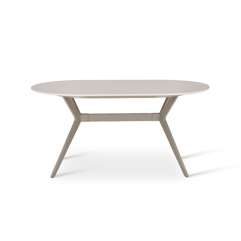 Mesa de Comedor Judit Ovalada [Beige] [160 cm]