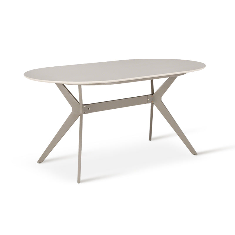 Mesa de Comedor Judit Ovalada [Beige] [160 cm]