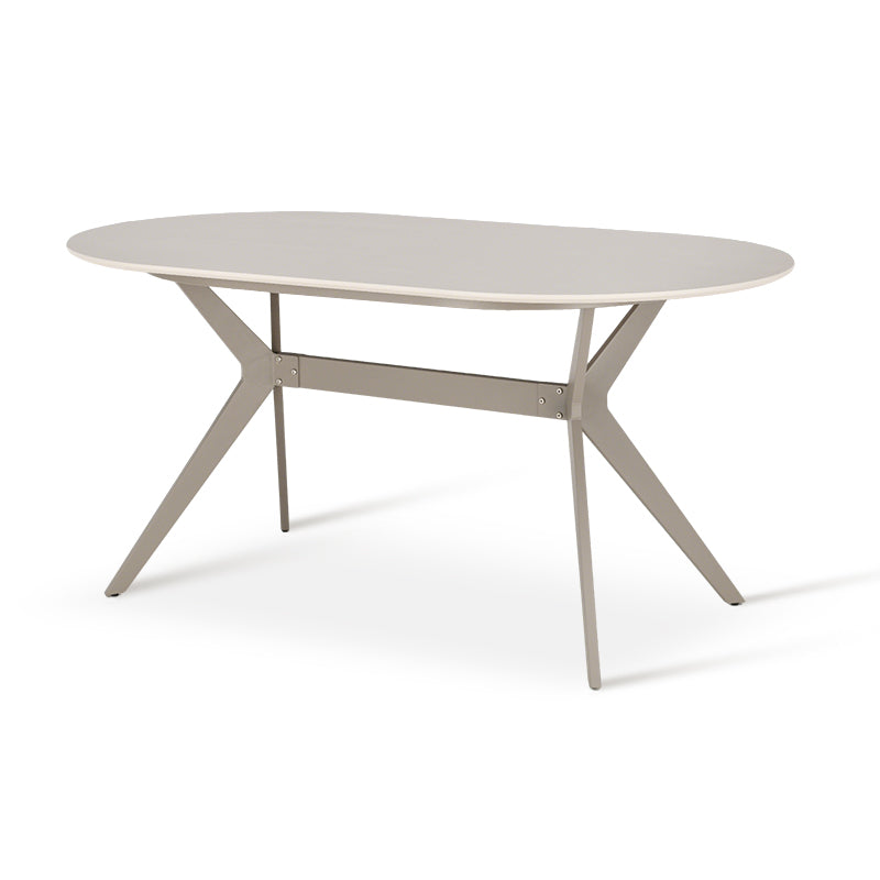 Mesa de Comedor Judit Ovalada [Beige] [160 cm]