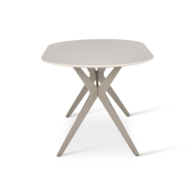 Mesa de Comedor Judit Ovalada [Beige] [160 cm]