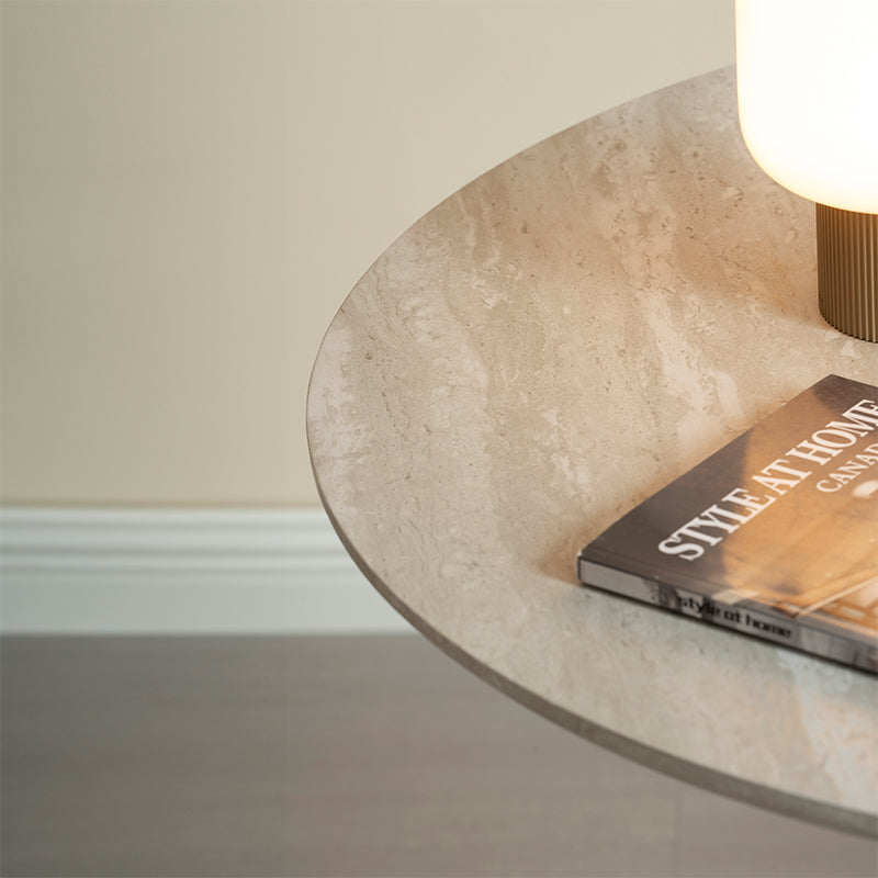 Mesa de comedor redonda Tiana y 2 Sillones de comedor giratorio 360° Paislee [Conjunto de Comedor]