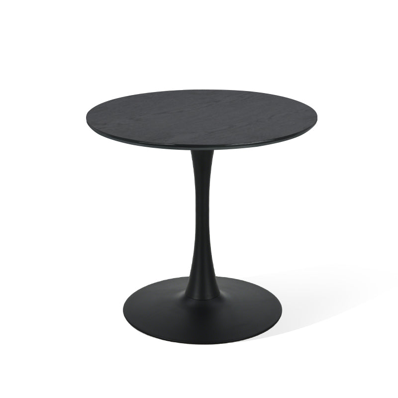 Mesa de comedor redonda Tiana [Travertino] [80 cm]