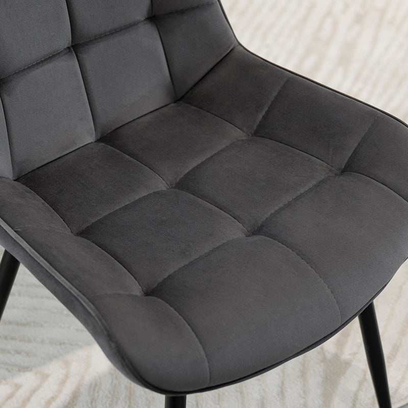 Esszimmerstuhl Orozco [2er Set] [Samt] Ofcasafurniture DE